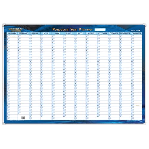COLLINS WRITARAZE YEAR PLANNER Perpetual 500x700mm